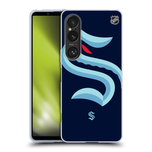 NHL Seattle Kraken Oversized Soft Gel Case for Sony Xperia 1 VI 5G