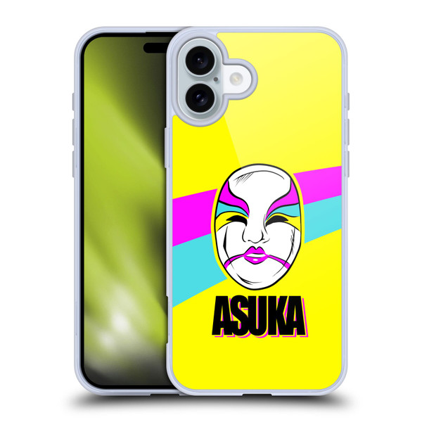 WWE Asuka The Empress Soft Gel Case for Apple iPhone 16 Plus