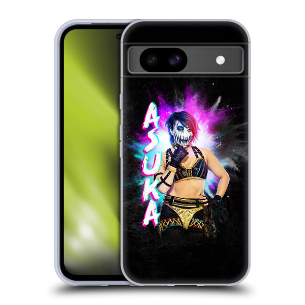 WWE Asuka Black Portrait Soft Gel Case for Google Pixel 8a