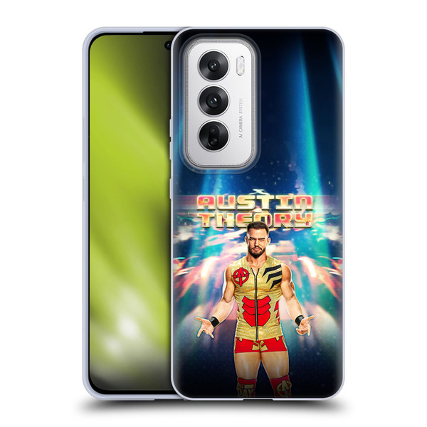 WWE Austin Theory Portrait Soft Gel Case for OPPO Reno12 5G