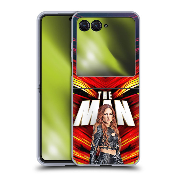 WWE Becky Lynch The Man Soft Gel Case for Motorola Razr 40 Ultra / Razr+ 2023