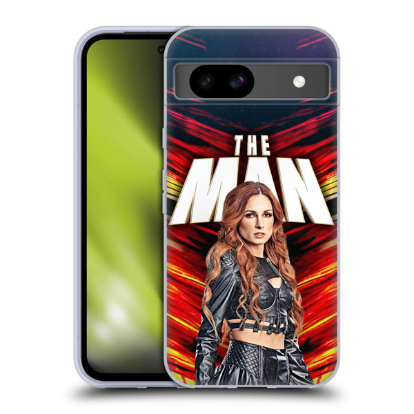 WWE Becky Lynch The Man Soft Gel Case for Google Pixel 8a