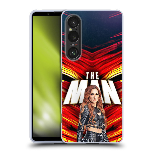 WWE Becky Lynch The Man Soft Gel Case for Sony Xperia 1 VI 5G