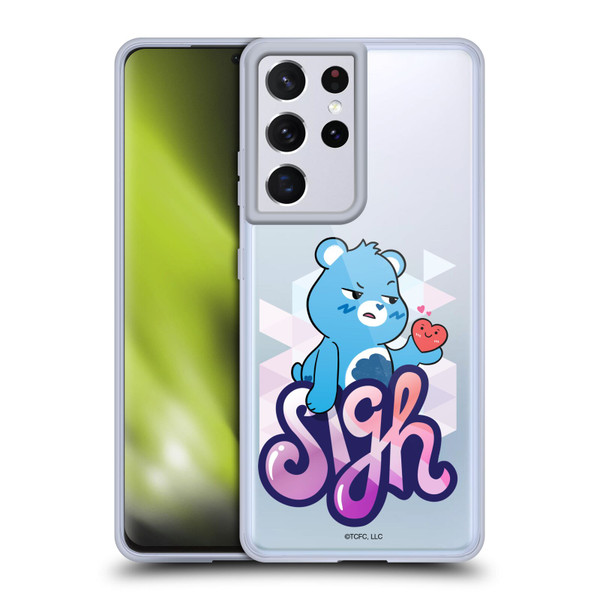 Care Bears Graphics Grumpy Soft Gel Case for Samsung Galaxy S21 Ultra 5G