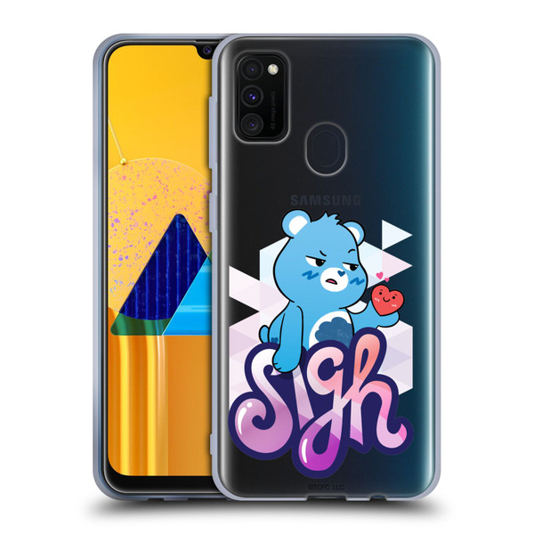 Care Bears Graphics Grumpy Soft Gel Case for Samsung Galaxy M30s (2019)/M21 (2020)
