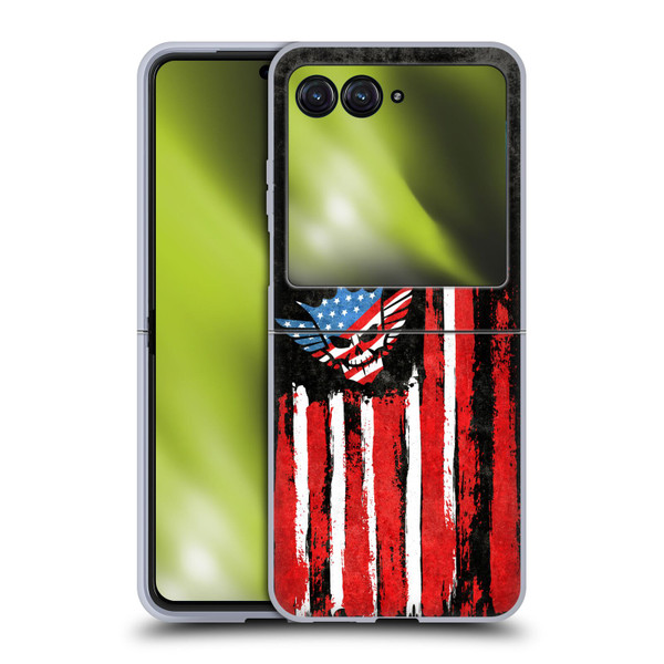 WWE Cody Rhodes Superstar Flag Soft Gel Case for Motorola Razr 40 Ultra / Razr+ 2023