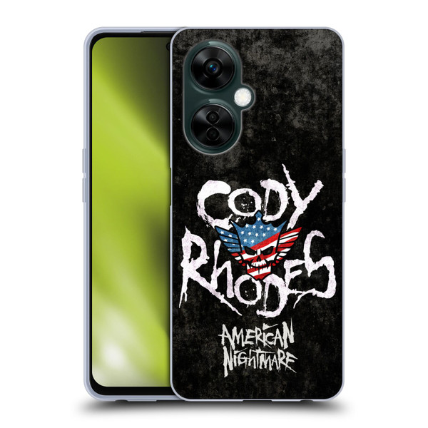 WWE Cody Rhodes Distressed Name Soft Gel Case for OnePlus Nord N30