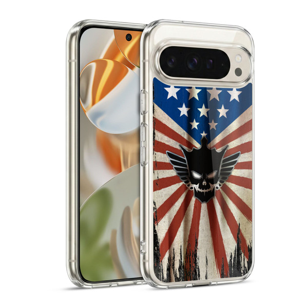 WWE Cody Rhodes Distressed Flag Soft Gel Case for Google Pixel 9 / Pixel 9 Pro
