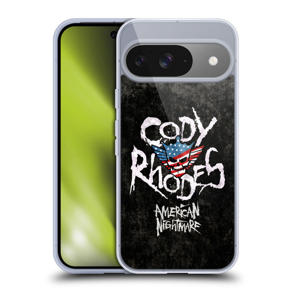 WWE Cody Rhodes Distressed Name Soft Gel Case for Google Pixel 9 / Pixel 9 Pro