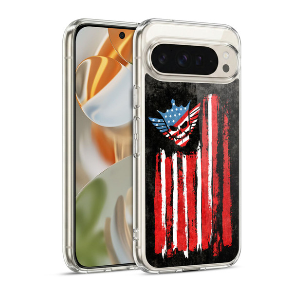 WWE Cody Rhodes Superstar Flag Soft Gel Case for Google Pixel 9 / Pixel 9 Pro