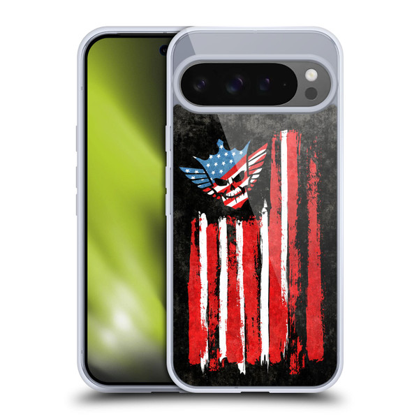WWE Cody Rhodes Superstar Flag Soft Gel Case for Google Pixel 9 Pro XL
