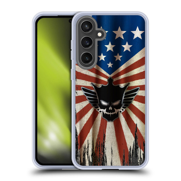WWE Cody Rhodes Distressed Flag Soft Gel Case for Samsung Galaxy S24 FE