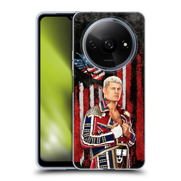 WWE Cody Rhodes American Nightmare Flag Soft Gel Case for Xiaomi Redmi A3