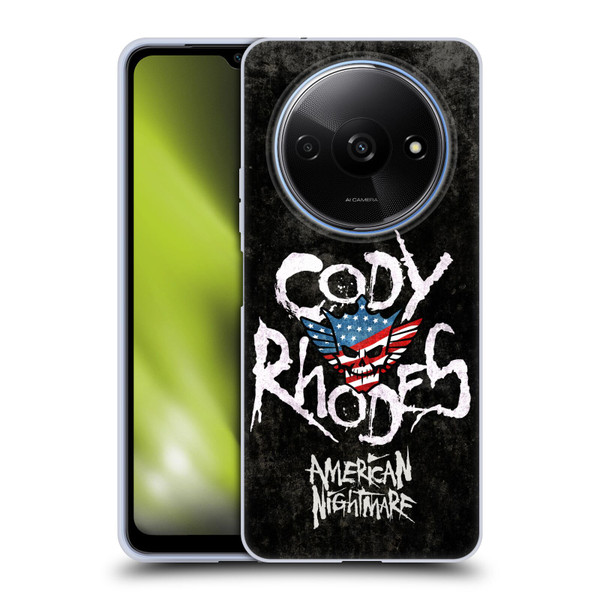 WWE Cody Rhodes Distressed Name Soft Gel Case for Xiaomi Redmi A3