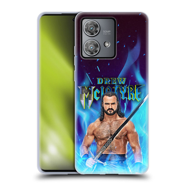 WWE Drew McIntyre Scottish Warrior Soft Gel Case for Motorola Edge 40 Neo 5G
