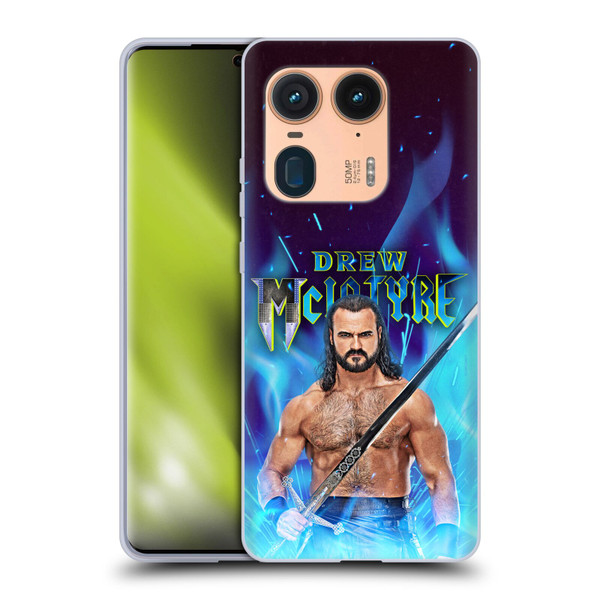 WWE Drew McIntyre Scottish Warrior Soft Gel Case for Motorola Edge 50 Ultra/X50 Ultra