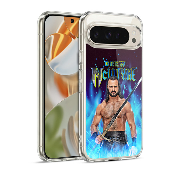 WWE Drew McIntyre Scottish Warrior Soft Gel Case for Google Pixel 9 / Pixel 9 Pro