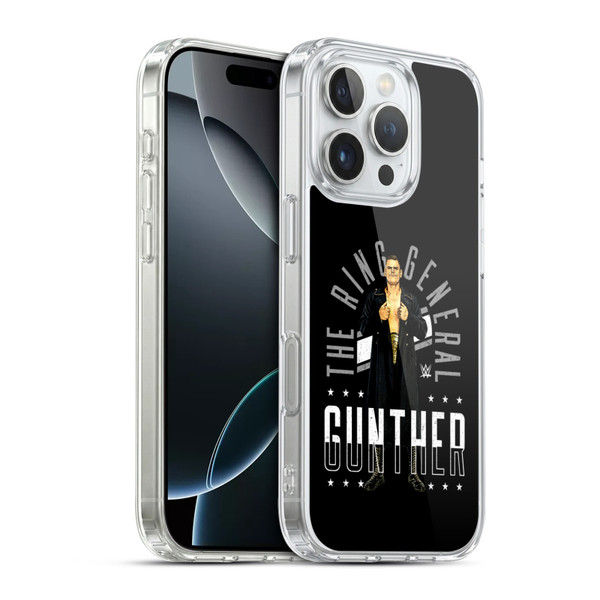 WWE Gunther Ring General Soft Gel Case for Apple iPhone 16 Pro & MagSafe