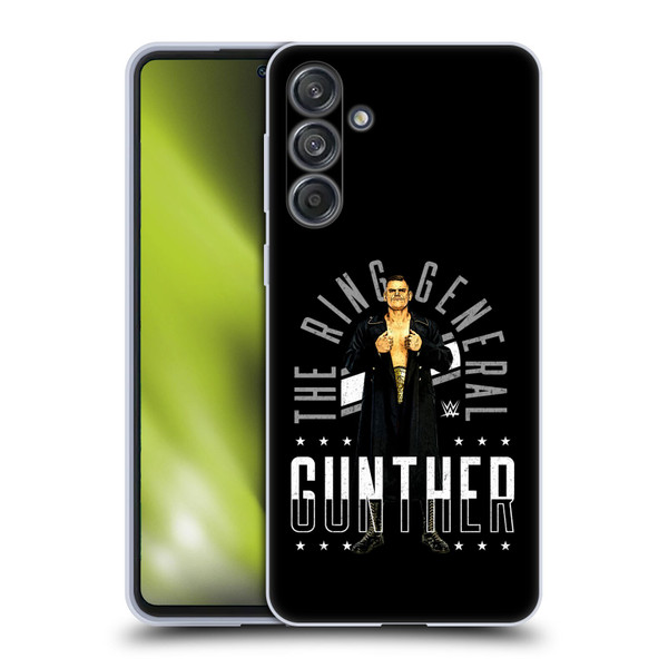 WWE Gunther Ring General Soft Gel Case for Samsung Galaxy M55 5G