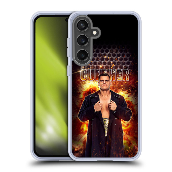 WWE Gunther Portrait Soft Gel Case for Samsung Galaxy S24 FE
