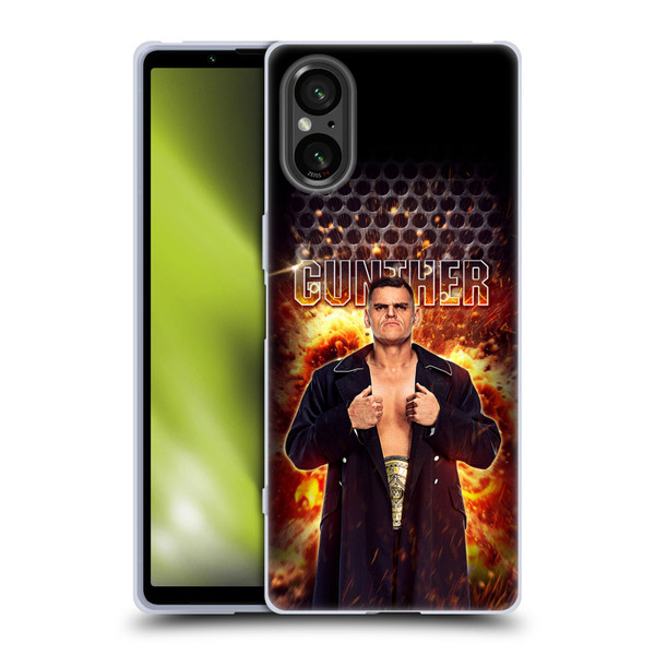 WWE Gunther Portrait Soft Gel Case for Sony Xperia 5 V 5G