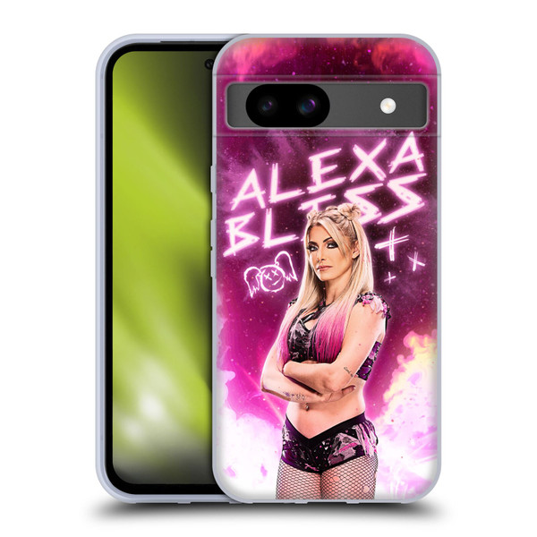 WWE Alexa Bliss Portrait Soft Gel Case for Google Pixel 8a