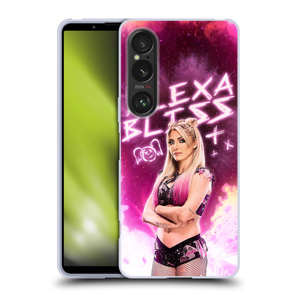WWE Alexa Bliss Portrait Soft Gel Case for Sony Xperia 1 VI 5G
