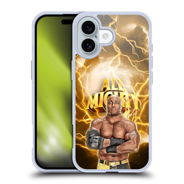 WWE Bobby Lashley Portrait Soft Gel Case for Apple iPhone 16