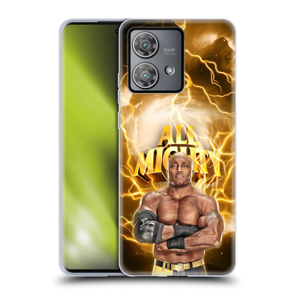 WWE Bobby Lashley Portrait Soft Gel Case for Motorola Edge 40 Neo 5G