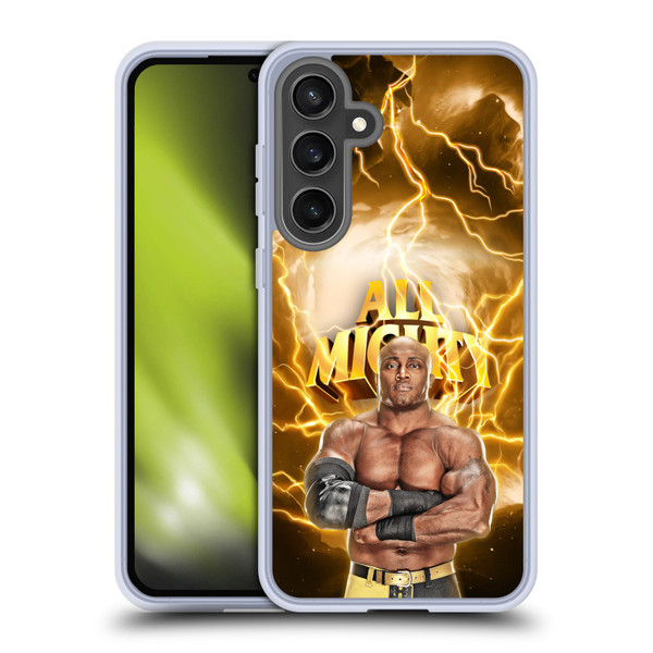 WWE Bobby Lashley Portrait Soft Gel Case for Samsung Galaxy S24 FE