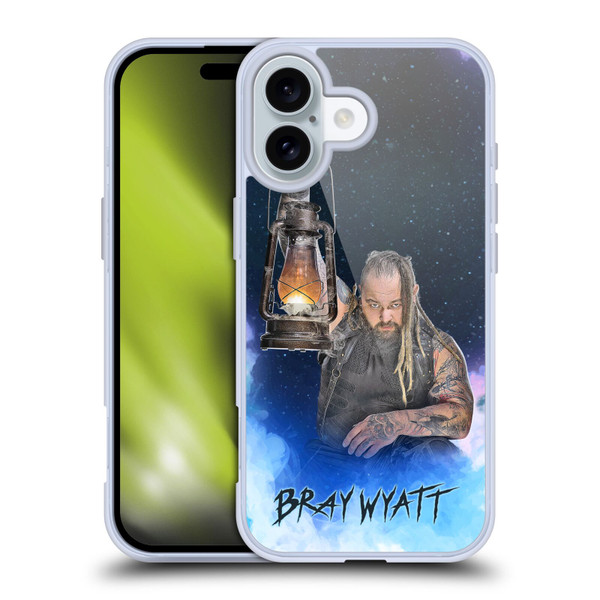 WWE Bray Wyatt Portrait Soft Gel Case for Apple iPhone 16 & MagSafe