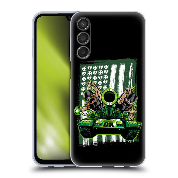 WWE D-Generation X Flag Soft Gel Case for Samsung Galaxy M15/F15 5G