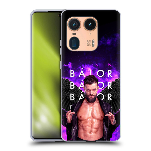 WWE Finn Balor Portrait Soft Gel Case for Motorola Edge 50 Ultra/X50 Ultra