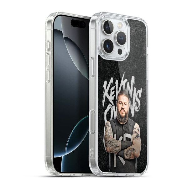 WWE Kevin Owens Portrait Soft Gel Case for Apple iPhone 16 Pro Max & MagSafe