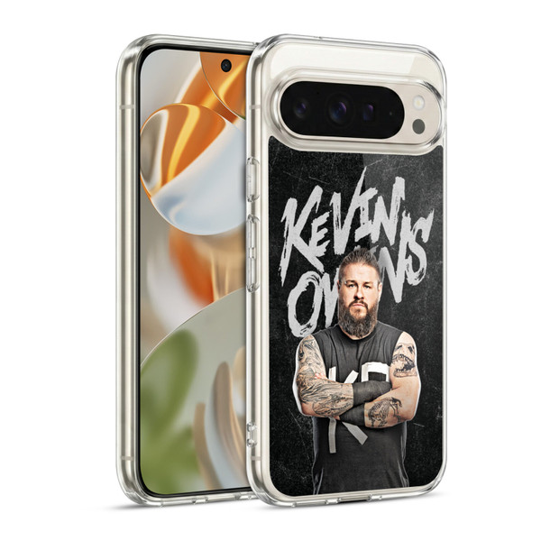 WWE Kevin Owens Portrait Soft Gel Case for Google Pixel 9 / Pixel 9 Pro