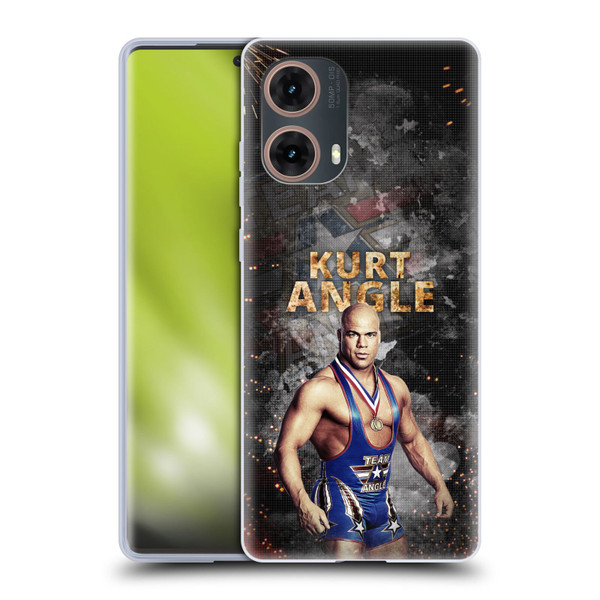 WWE Kurt Angle LED Image Soft Gel Case for Motorola Moto G85