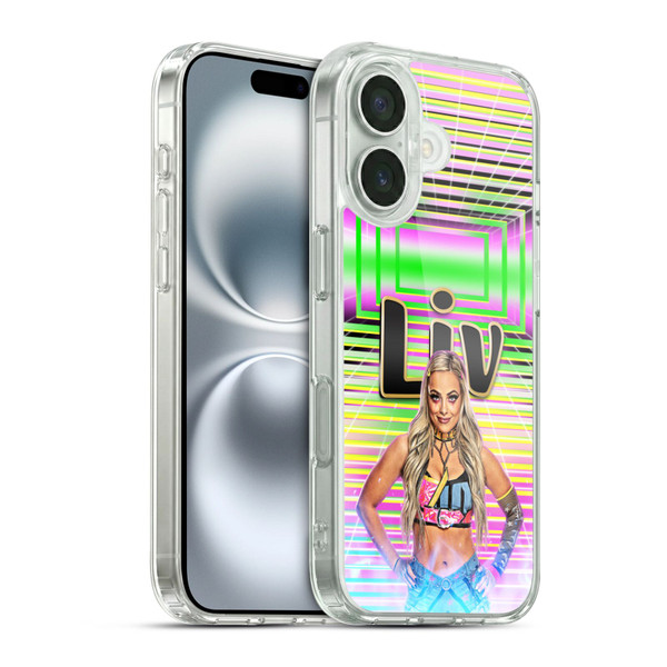 WWE Liv Morgan Portrait Soft Gel Case for Apple iPhone 16 & MagSafe