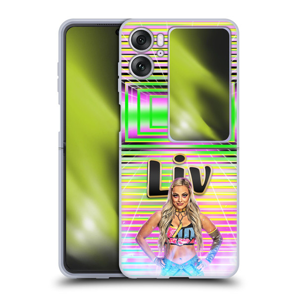 WWE Liv Morgan Portrait Soft Gel Case for OPPO Find N2 Flip