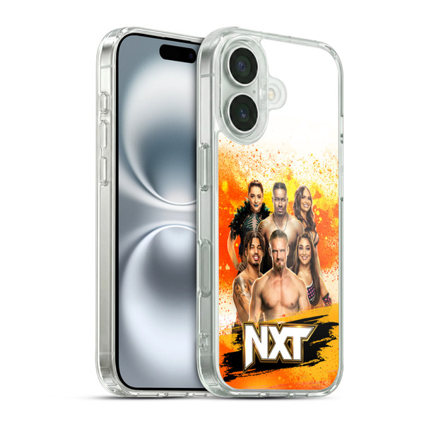 WWE Pay-Per-View Superstars 2024 NXT Soft Gel Case for Apple iPhone 16 & MagSafe