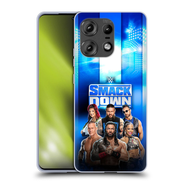 WWE Pay-Per-View Superstars 2024 Smackdown! Soft Gel Case for Motorola Edge 50 Pro