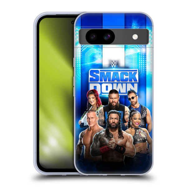 WWE Pay-Per-View Superstars 2024 Smackdown! Soft Gel Case for Google Pixel 8a