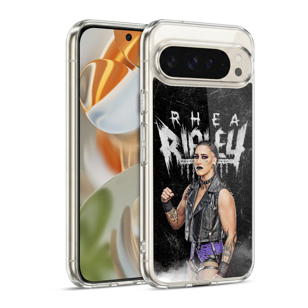 WWE Rhea Ripley Portrait Soft Gel Case for Google Pixel 9 / Pixel 9 Pro