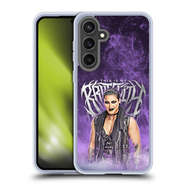 WWE Rhea Ripley This Is My Brutality Soft Gel Case for Samsung Galaxy S24 FE WWE Rhea Ripley This Is My Brutality Soft Gel Case for Samsung Galaxy S24 FE