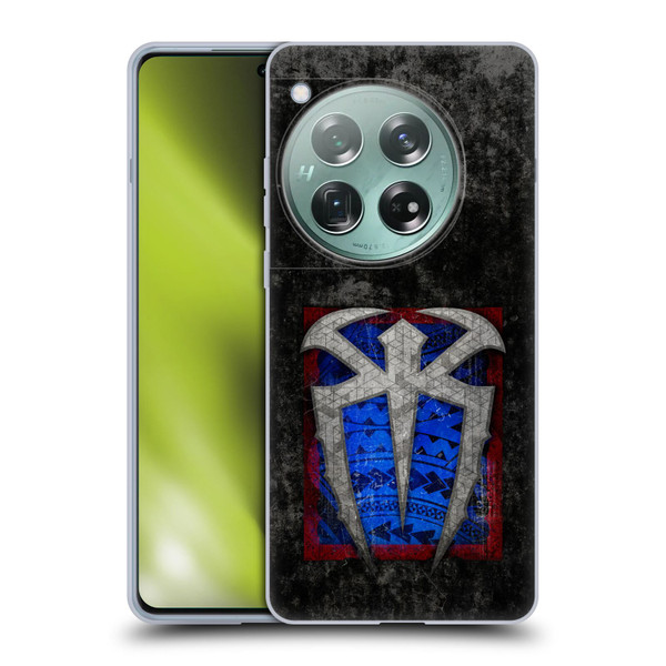 WWE Roman Reigns Distressed Logo Soft Gel Case for OnePlus 12