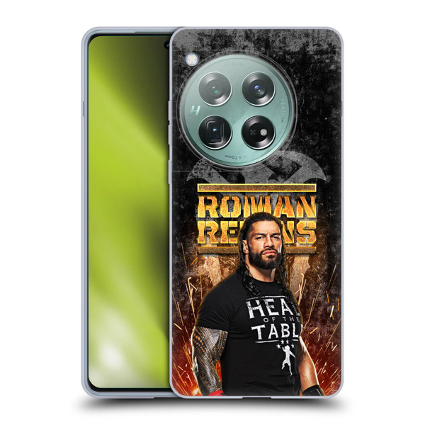 WWE Roman Reigns Grunge Soft Gel Case for OnePlus 12