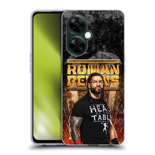 WWE Roman Reigns Grunge Soft Gel Case for OnePlus Nord N30