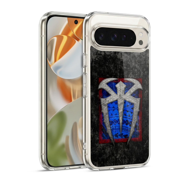 WWE Roman Reigns Distressed Logo Soft Gel Case for Google Pixel 9 / Pixel 9 Pro