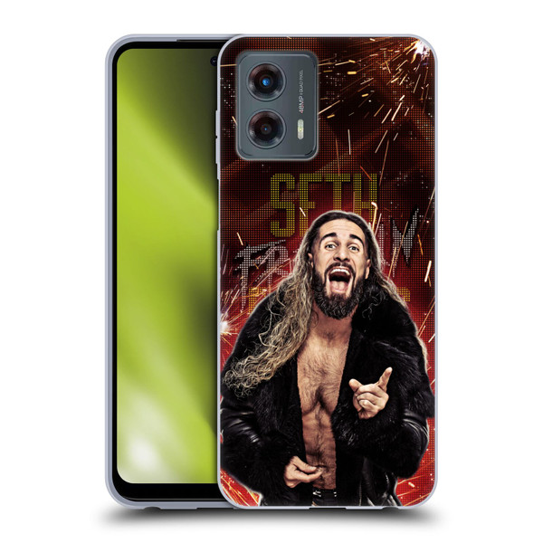 WWE Seth Rollins LED Soft Gel Case for Motorola Moto G (2023)