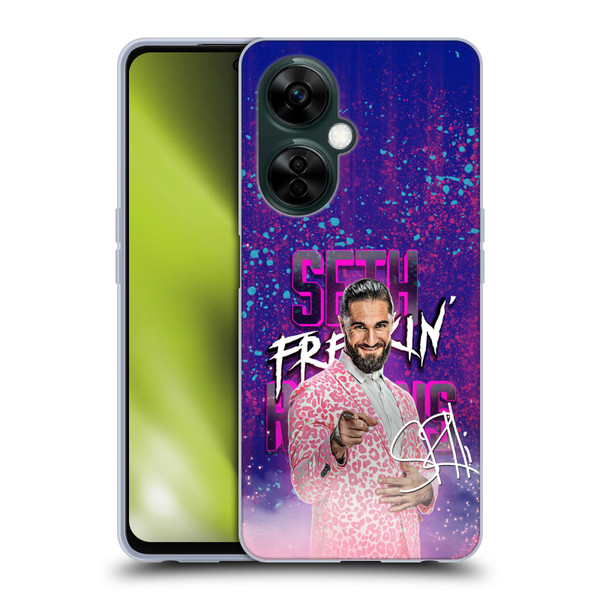 WWE Seth Rollins Seth Freakin' Rollins Soft Gel Case for OnePlus Nord N30
