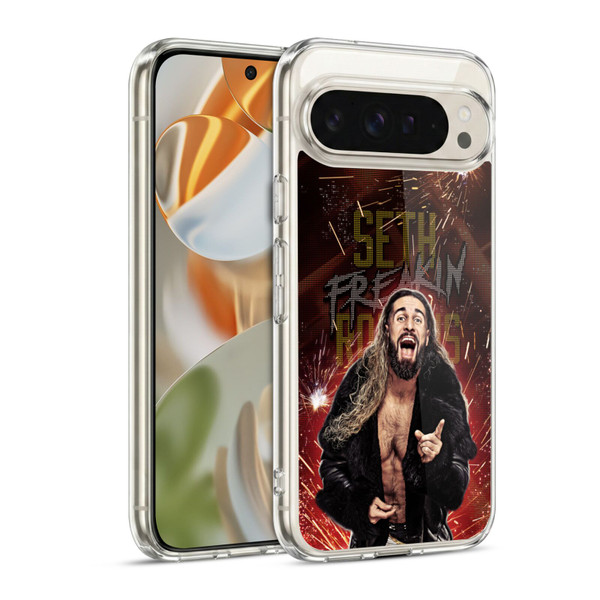 WWE Seth Rollins LED Soft Gel Case for Google Pixel 9 / Pixel 9 Pro
